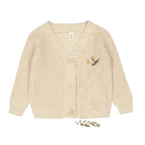 Lovely Littles Knit Cardigan 12 Months 100% Cotton - Picture 1 of 6